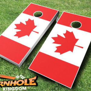 Canadian Flag Cornhole Set